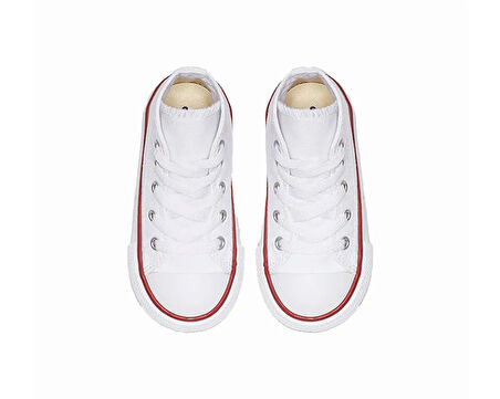 Converse Chuck Taylor All Star High Top Infant/Toddler Bebek Günlük Ayakkabı 7J253C Beyaz