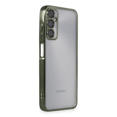 Samsung Galaxy A05S Kılıf Razer Lensli Silikon - Yeşil