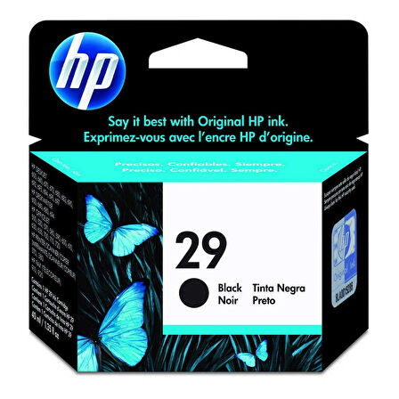 Hp 29-51629A Siyah Orijinal Kartuş