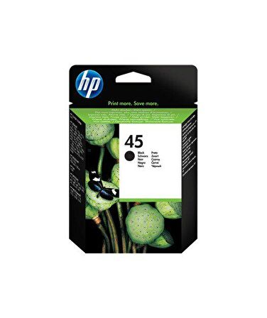 HP No 45 Siyah Kartuş