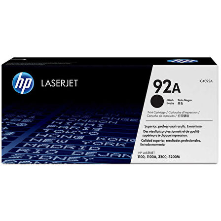 Hp 92A-C4092A Orijinal Toner