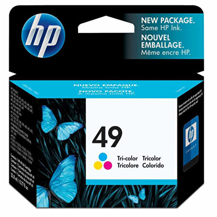 Hp 49-51649A Renkli Orijinal Kartuş
