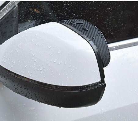 Nissan X-Trail yan ayna uyumlu yağmur su güneş angelleyıcı gölgelik - 2li set