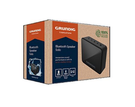 Grundig Solo BT Hoparlör Siyah