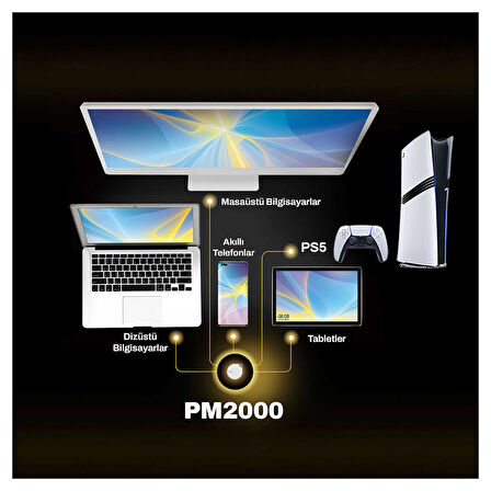 Biwin PM2000 Type-C 3.2 Gen2x2 1800/2000Mb/s 1TB Taşınabilir Harici SSD