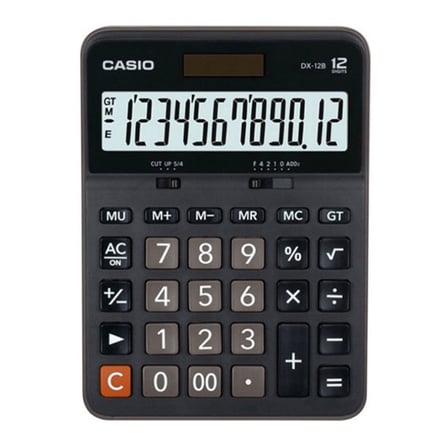12 Hane Masa Üstü Hesap Makinesi Dx-12B