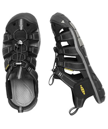 Keen Clearwater CNX Erkek Sandalet Siyah