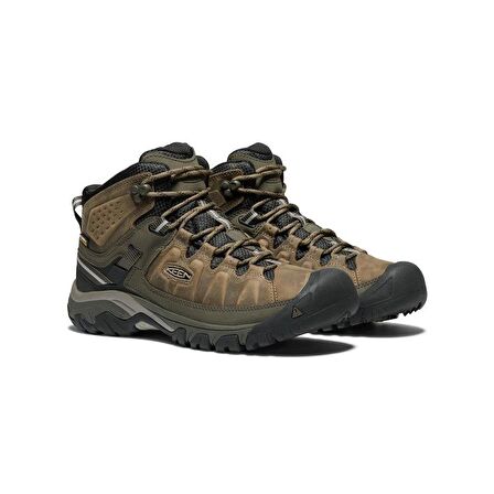 KEEN Targhee 3 MİD WP Su Geçirmez Deri Bot - Bungee Cord/Black