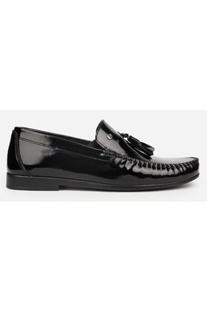Pierre Cardin 25101 Siyah Rugan Erkek Loafer Günlük Deri Ayakkabı