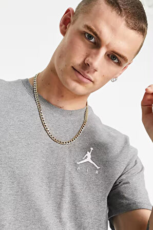 Nike Air Jordan Jumpman Gri Erkek Spor Tişört