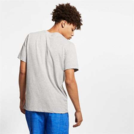 Nike M Nk Df Tee Dfc Crew Solıd Erkek Gri T-shirt 