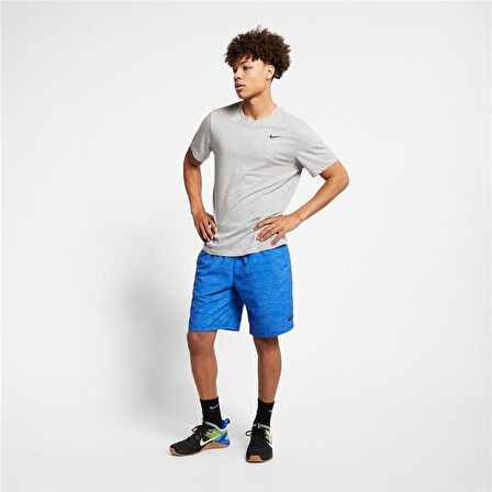Nike M Nk Df Tee Dfc Crew Solıd Erkek Gri T-shirt 