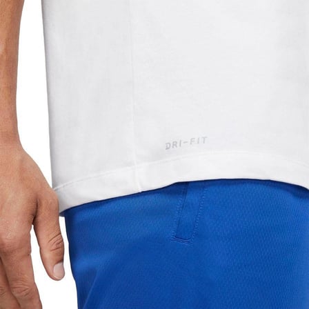 Nike M Nk Df Tee Dfc Crew Solıd Erkek Beyaz T-shir