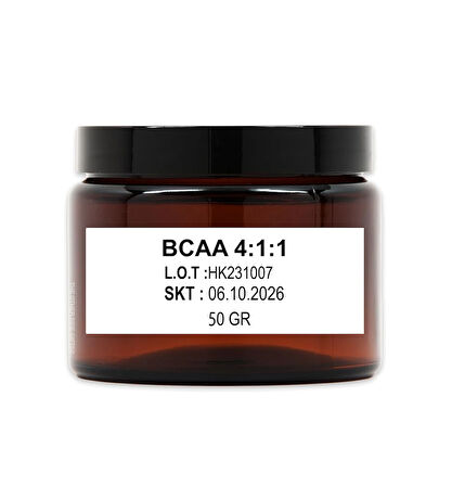 Bcaa 4:1:1 (hammadde) 50 Gr