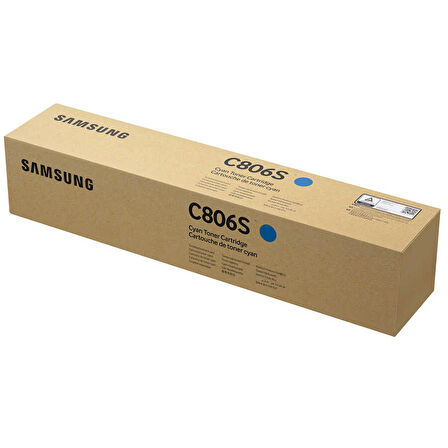Samsung CLT-C806SHp SS555A Mavi Orijinal Toner