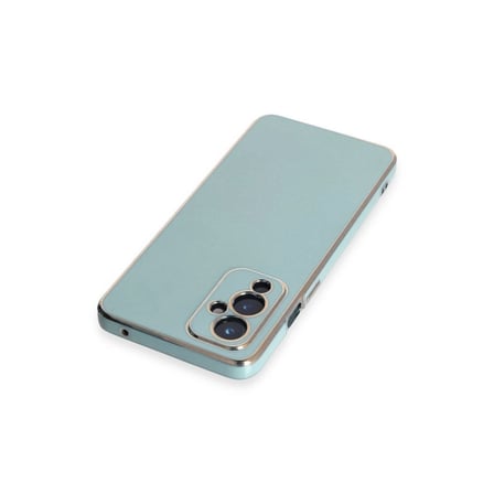 One Plus 9 Kılıf Volet Silikon - Açık Yeşil