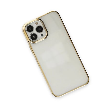Apple İphone 14 Pro Kılıf Element Silikon - Gold