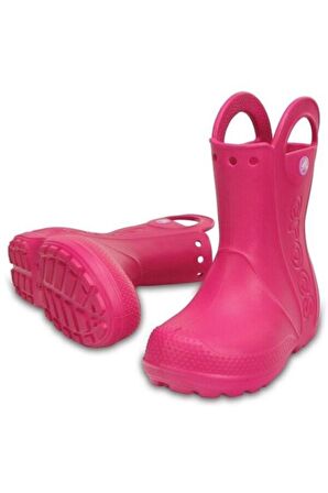 Crocs Handle It Rain Boot Kids Pembe Yağmut Botu 12803-6X0