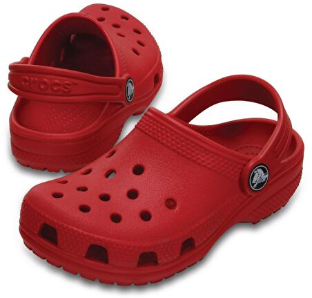 Crocs Classic Clog  Kırmızı Çocuk Terlik  Cr0383-6En