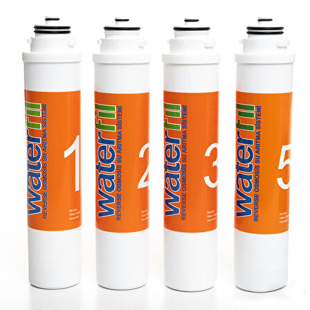 Puricom Ve Waterlife  Arıtmalara Uyumlu Tak Çevir 4'lü Filtre