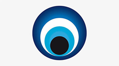 Araba leptop Duvar İçin Nazar Sticker  etiket 16Cm ve 6CM 2 Adet md3