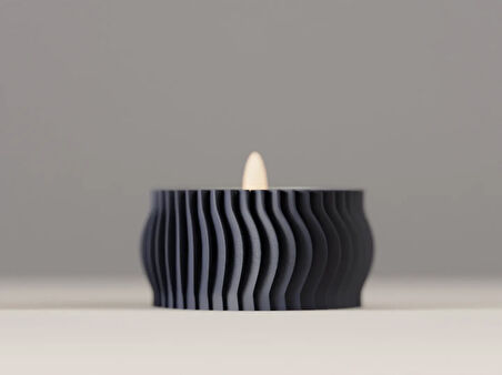 Gri Mumluk Led Yemek Masası için Dekorasyon, Düğün Masa Dekorasyonu