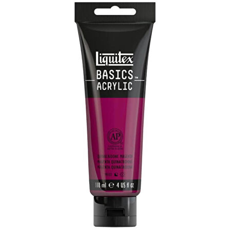 Liquitex Basics Acrylic 118ml Akrilik Boya Quinacridone Magenta 114