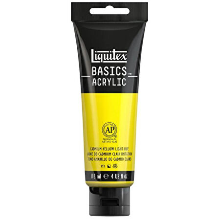 Liquitex Basics Acrylic 118ml Akrilik Boya Cadmium Yellow Light Hue 159