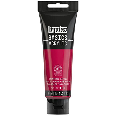 Liquitex Basics Acrylic 118ml Akrilik Boya Cadmium Red Deep Hue 311