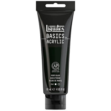 Liquitex Basics Acrylic 118ml Akrilik Boya Ivory Black 244