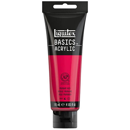 Liquitex Basics Acrylic 118ml Akrilik Boya Primary Red 415
