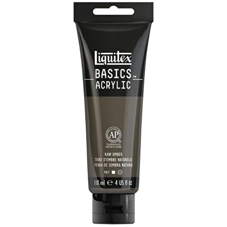 Liquitex Basics Acrylic 118ml Akrilik Boya Raw Umber 331