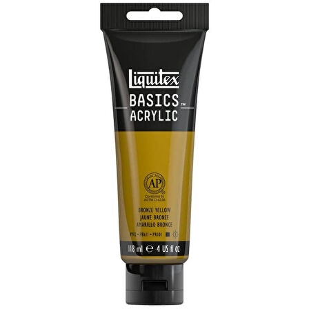 Liquitex Basics Acrylic 118ml Akrilik Boya Bronze Yellow 530