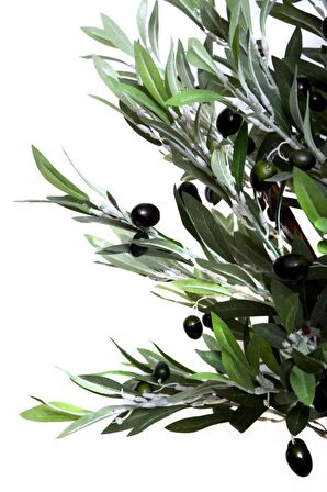 Yapay Zeytin Ağacı 120cm Tek Gövdeli Doğal Gerçek Görünümlü Yapay Ağaç