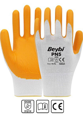 BEYBİ ELDİVEN PN-5 SARI BEYAZ NO:10