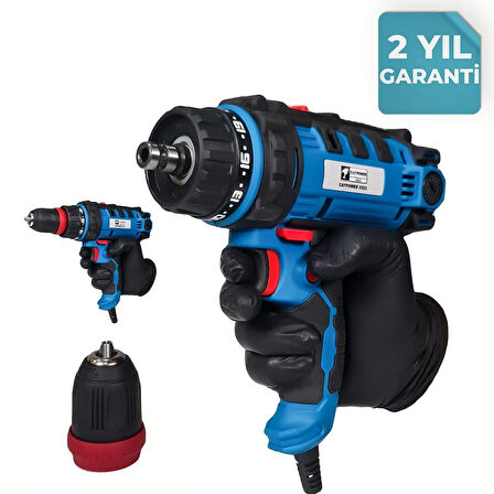 CAT5323-DARBESİZ MATKAP TORKLU 10MM 300W