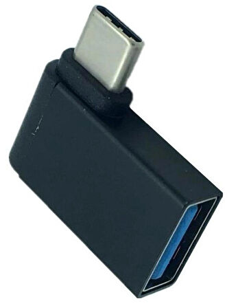 Lunatic 4658 Type C 3.1 To Usb 3.0 Şarj 90 Dirsek Köşe Çevirici Dönüştürücü Adaptör