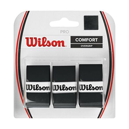 Wilson Pro 3’lü Siyah Overgrip