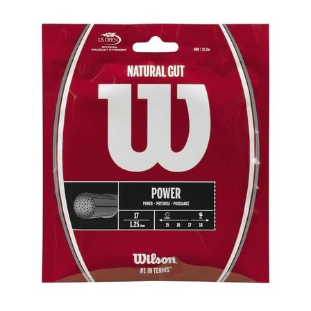 Wilson Natural Gut 17/1.25 Tekli Kordaj wrz999900