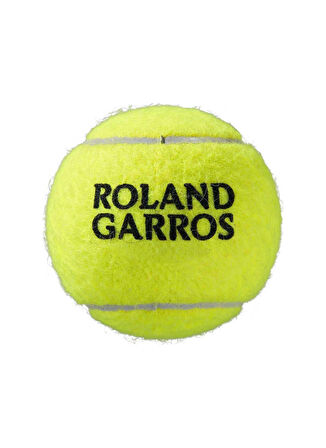 Wilson Sarı Tenis Topu TOPTNSWIL032-ROLAND GARROS CLAY CT