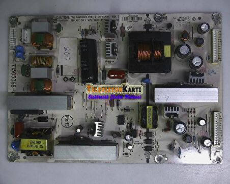 715G3368-1, ADTV82416AC8, 715G3368, Toshiba 32AV605PG, Power Board, Besleme, LC320WXN-SBB1