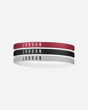 Nike J.000.3599.626.OS JORDAN HEADBANDS 3PK GYM RED SAÇ İPİ BANDI