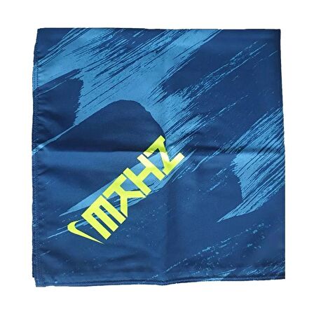 Nike Running Dri Fit Bandana Spor Mavi Saç Bandı