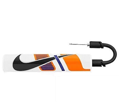 Nike Essential Ball Pump Çift Yönlü Top Şişirme Pompası turuncu