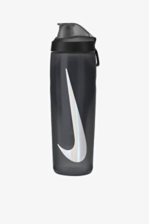 Nike Refuel Locking Lid 24 Oz Unisex Gri Suluk N.100.7668.054