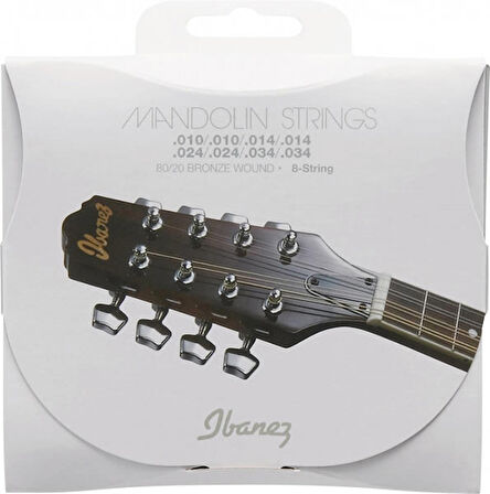 Ibanez IMDS4 Takım Tel Mandolin Teli