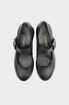 Dolgu Taban Casual  Hakiki Deri Kadın Ayakkabı