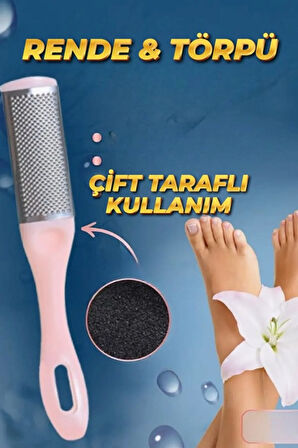 Somon Kırılmaz Çift Taraflı Ayak Törpüsü Pürüzsüz ve Sağlıklı Ayaklar İçin XL92