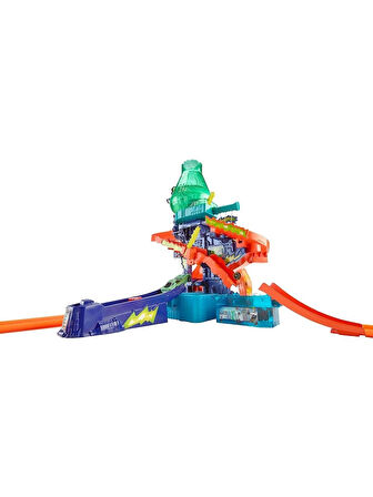 HOT WHEELS Renk Değiştiren Araçlar Çılgın Laboratuvar Oyun Seti ccp76