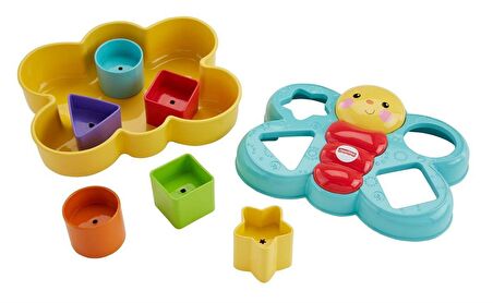 Fisher Price Şekil Eşleştirme Arkadaşı Kelebek 6 Bloklu CDC22